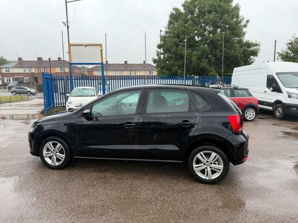 Volkswagen Polo 1.2 Tsi Match Edition Euro 6 Ss Black #4