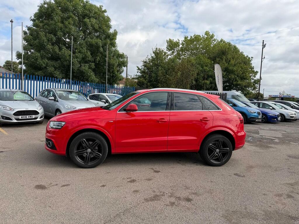 Audi Q3 2.0 Tdi S Line S Tronic Quattro Euro 5 Ss Red #3