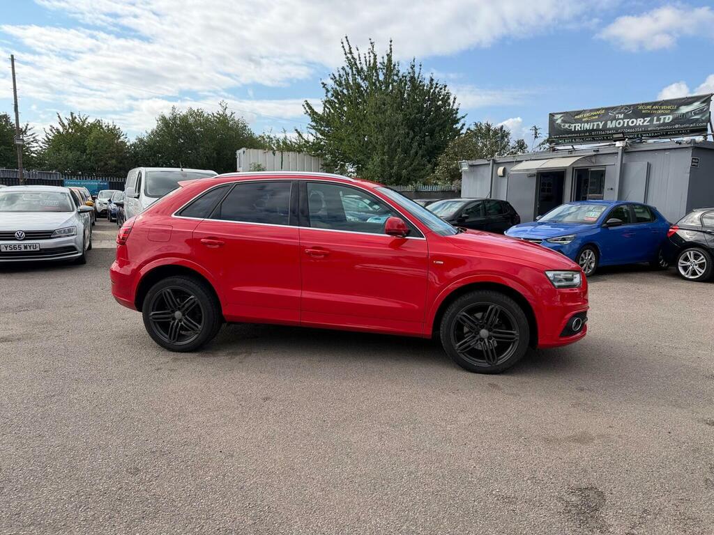 Audi Q3 2.0 Tdi S Line S Tronic Quattro Euro 5 Ss Red