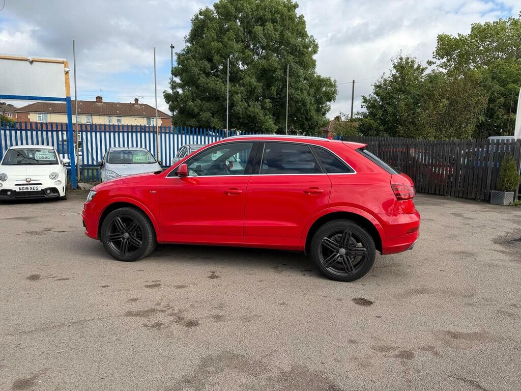 Audi Q3 2.0 Tdi S Line S Tronic Quattro Euro 5 Ss Red #4