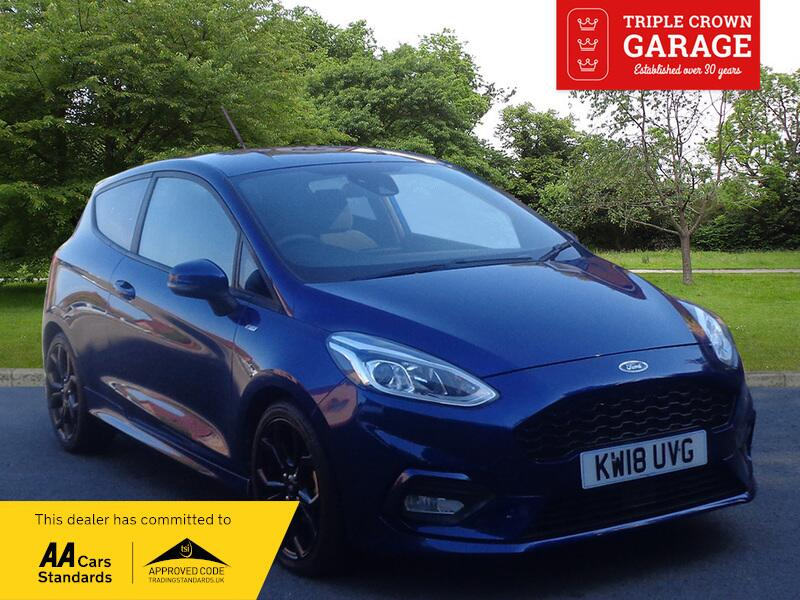 Ford Fiesta St-line Blue