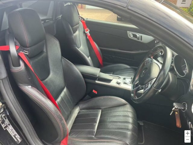 Mercedes-Benz SLK Slk300 Amg Sport Convertible KV16TXK Black #3