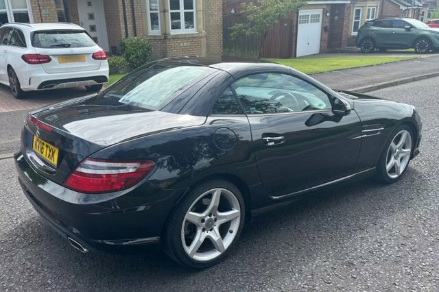 Mercedes-Benz SLK Slk300 Amg Sport Convertible KV16TXK Black #6
