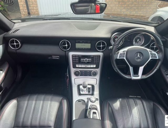 Mercedes-Benz SLK Slk300 Amg Sport Convertible KV16TXK Black #2