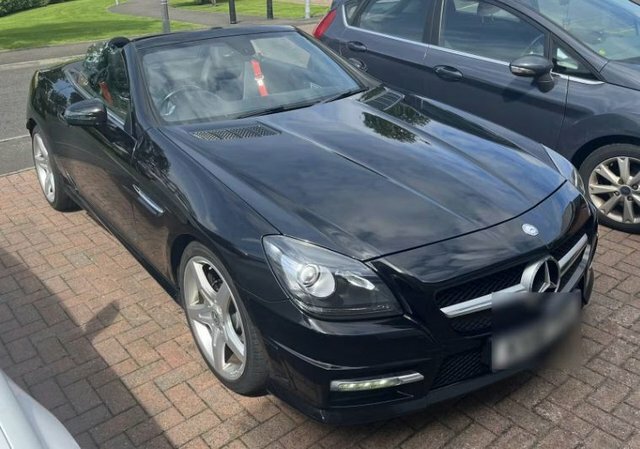 Mercedes-Benz SLK Slk300 Amg Sport Convertible Black