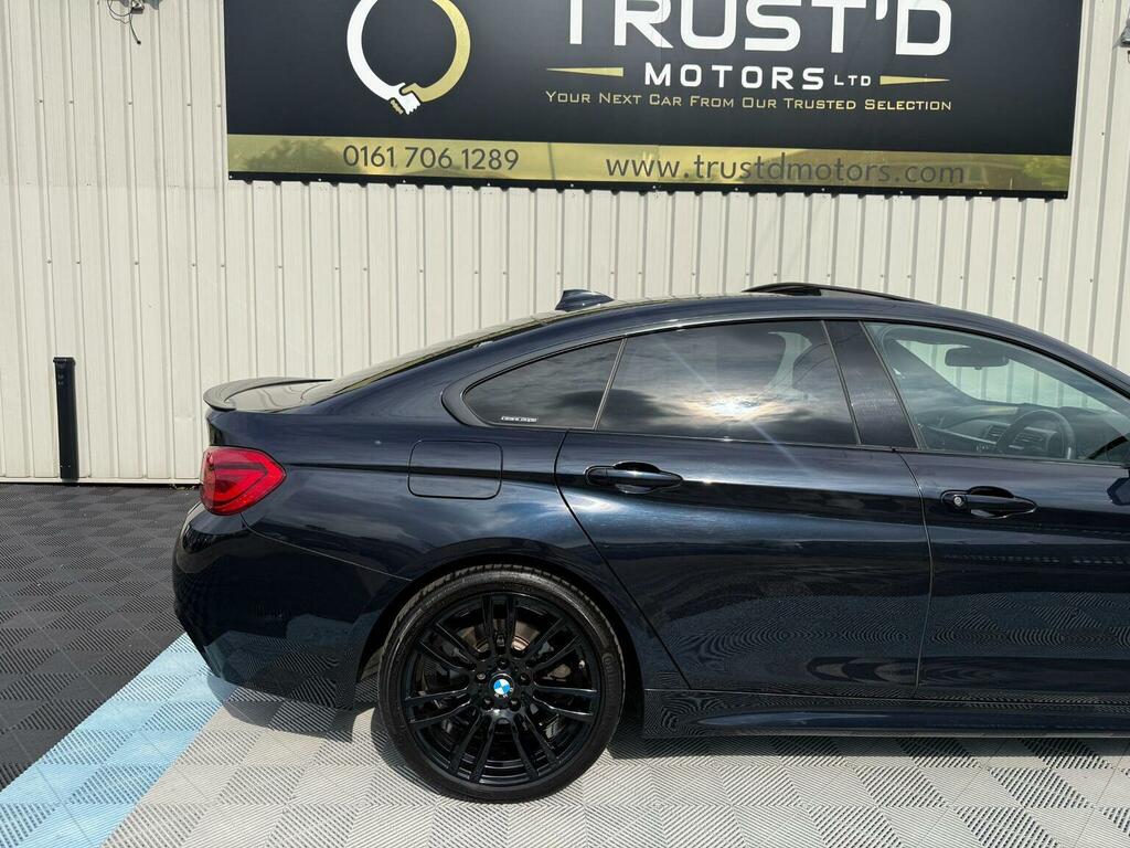 BMW 4 Series Gran Coupe 2.0 420I M Sport Euro 6 Ss Black #6