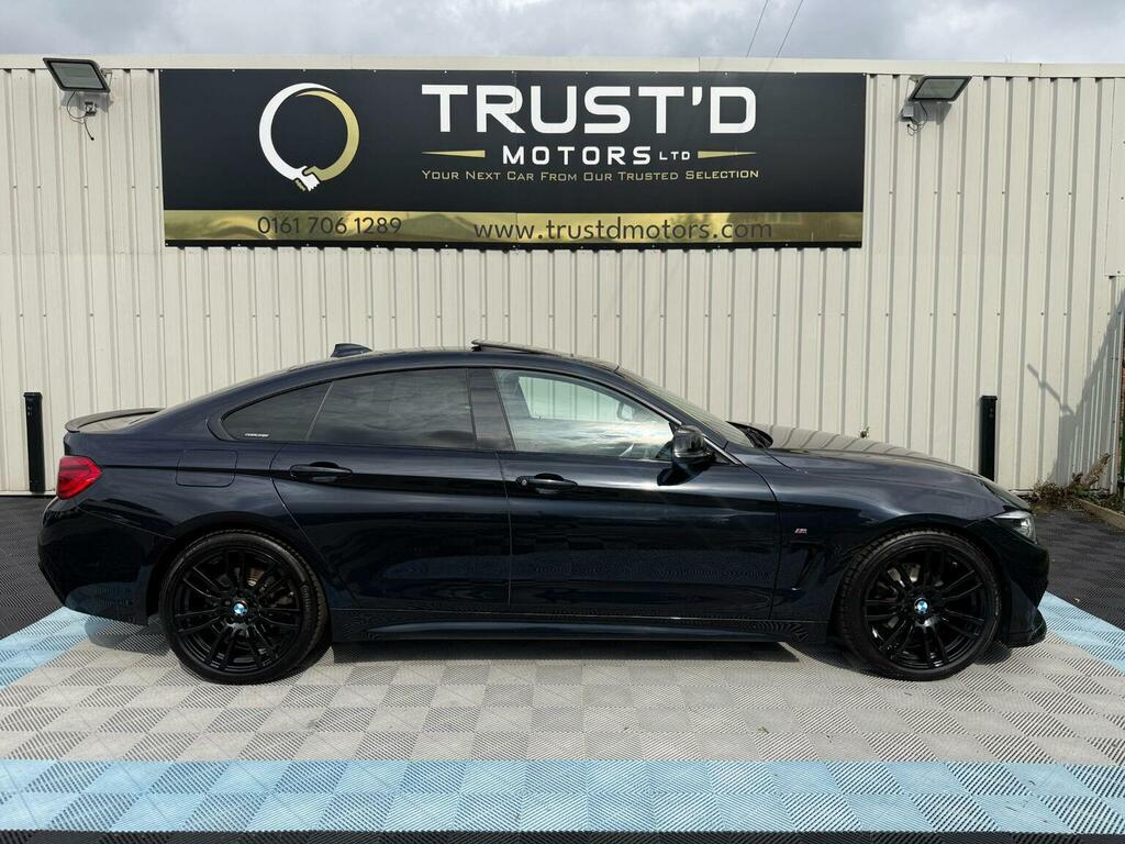 BMW 4 Series Gran Coupe 2.0 420I M Sport Euro 6 Ss Black #5