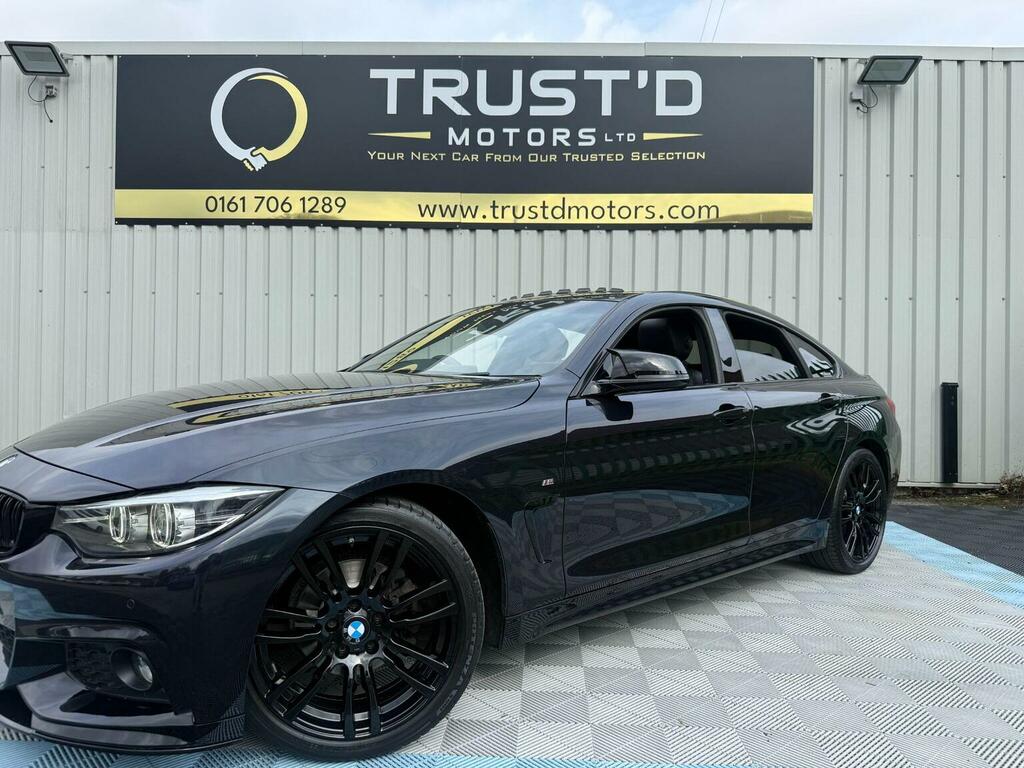 BMW 4 Series Gran Coupe 2.0 420I M Sport Euro 6 Ss Black #4
