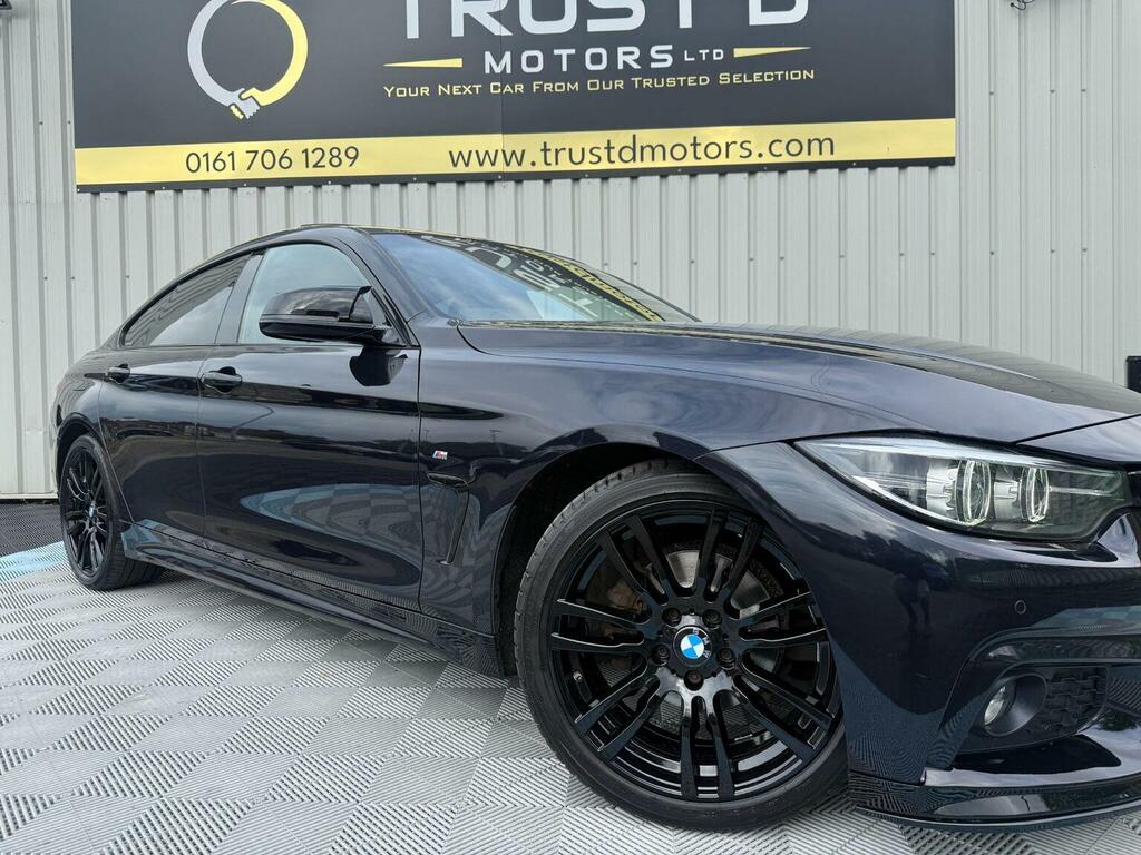 BMW 4 Series Gran Coupe 2.0 420I M Sport Euro 6 Ss Black #3