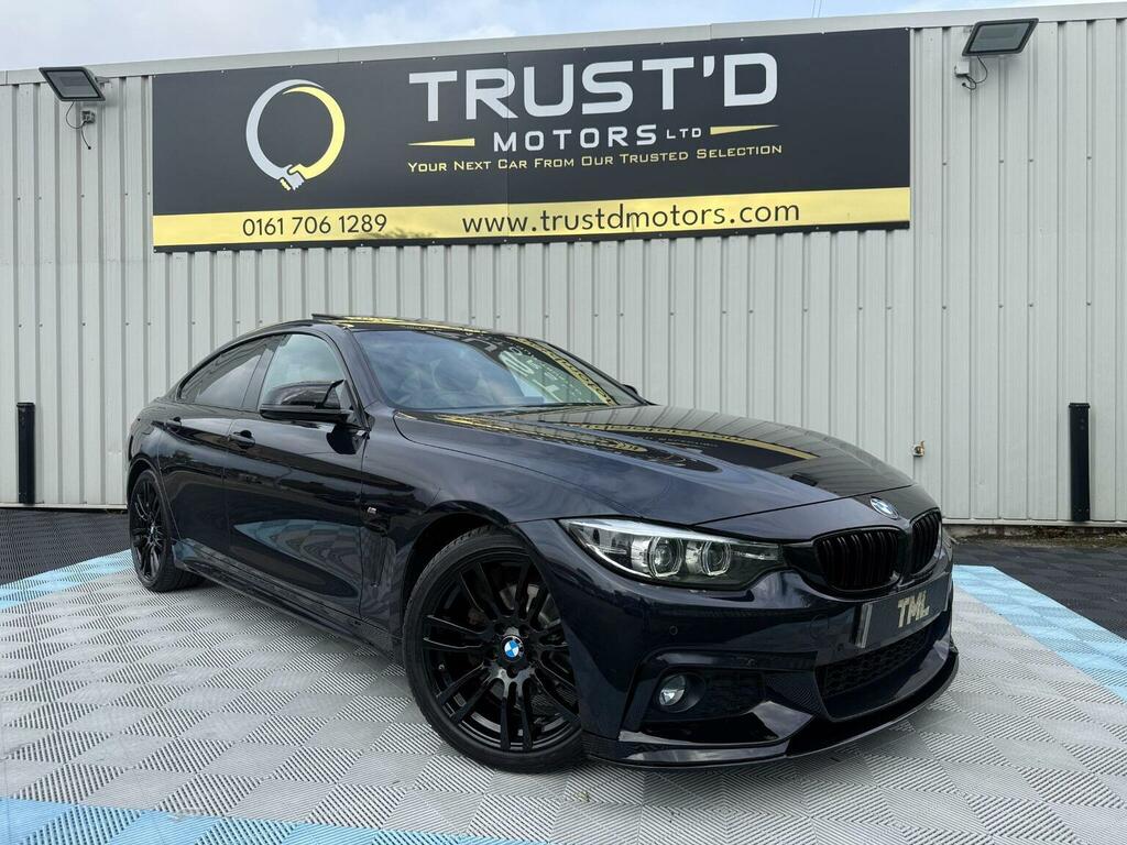 BMW 4 Series Gran Coupe 2.0 420I M Sport Euro 6 Ss Black #2