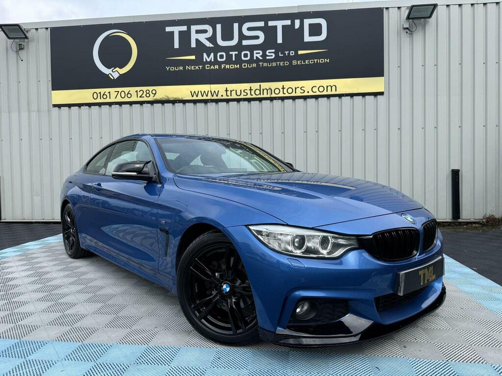 BMW 4 Series 2.0 420I M Sport Euro 6 Ss Blue #2