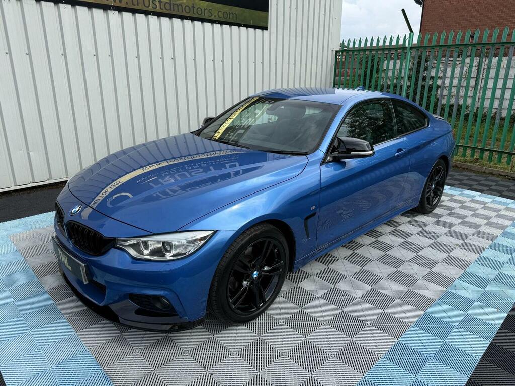 BMW 4 Series 2.0 420I M Sport Euro 6 Ss Blue #6