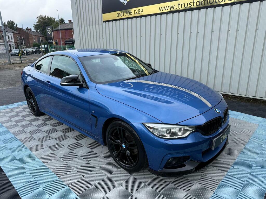 BMW 4 Series 2.0 420I M Sport Euro 6 Ss Blue #4