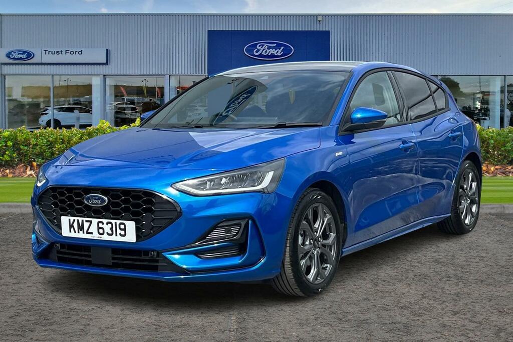 Ford Focus 1.0 Ecoboost Hybrid Mhev St-line Front Rea Blue #5