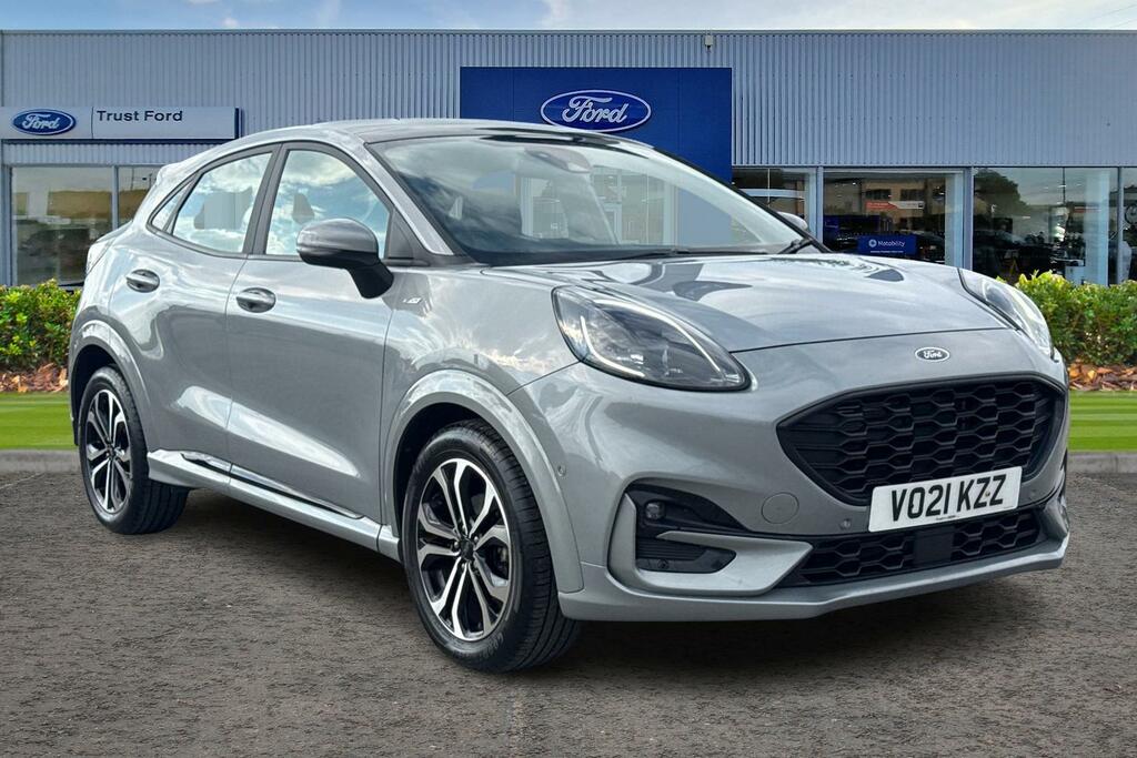 Ford Puma 1.0 Ecoboost St-line With Drivers Assist Silver