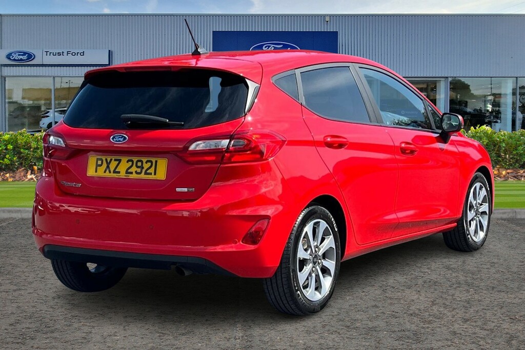Ford Fiesta 1.0 Ecoboost Hybrid Mhev 125 Trend - Sat Nav R PXZ2921 Red #4