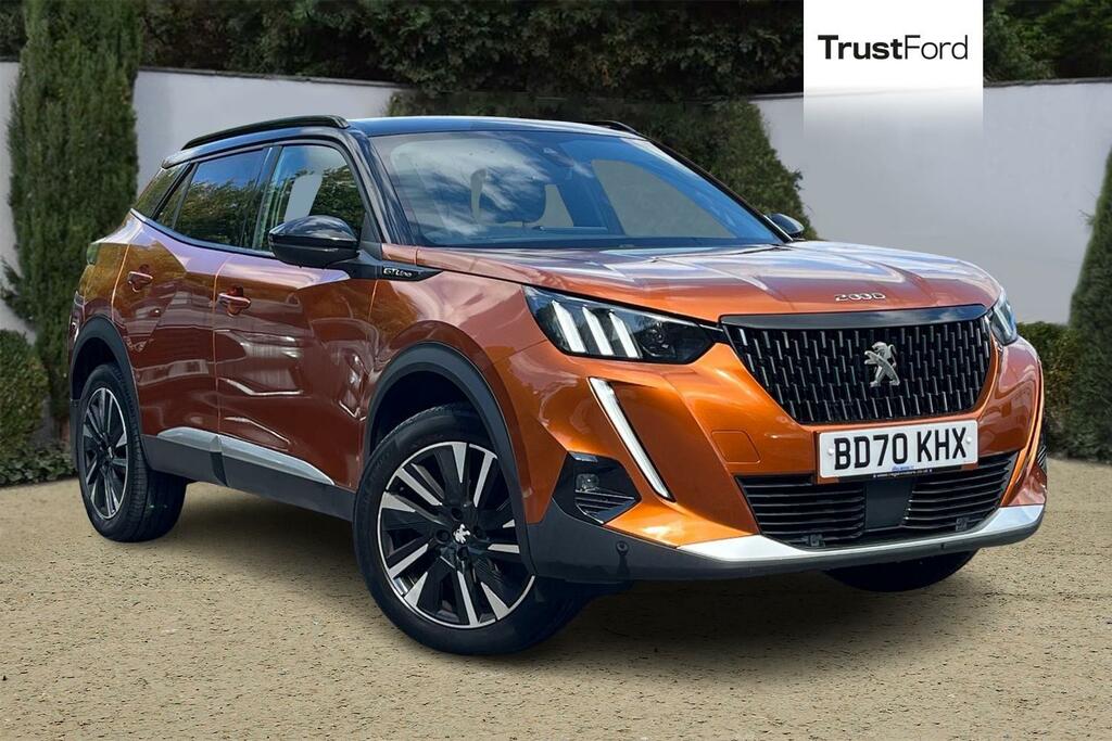 Peugeot 2008 1.2 Puretech 130 Gt Line Rear Camera Heated Se Orange