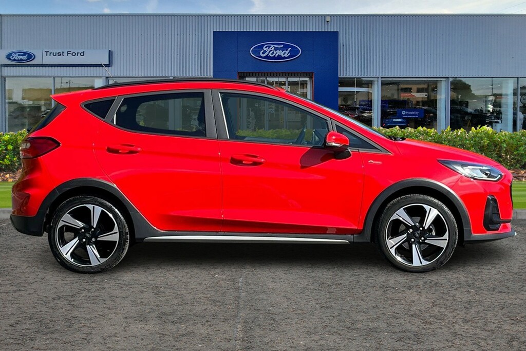 Ford Fiesta 1.0T Ecoboost Active Hatchback E YF73PFD Red #3