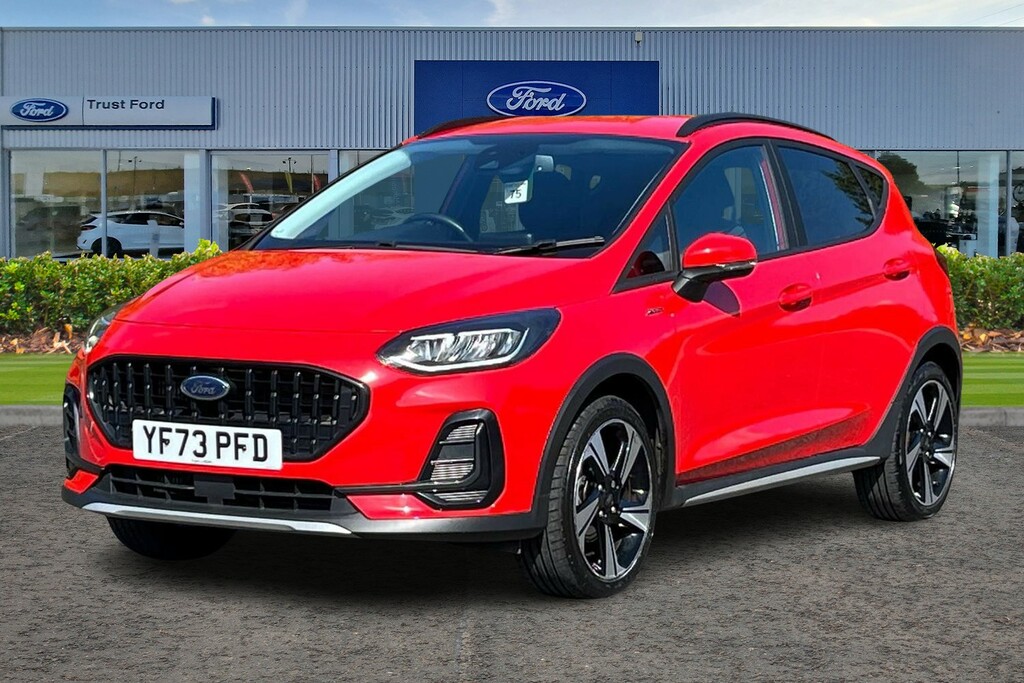 Ford Fiesta 1.0T Ecoboost Active Hatchback E YF73PFD Red #5