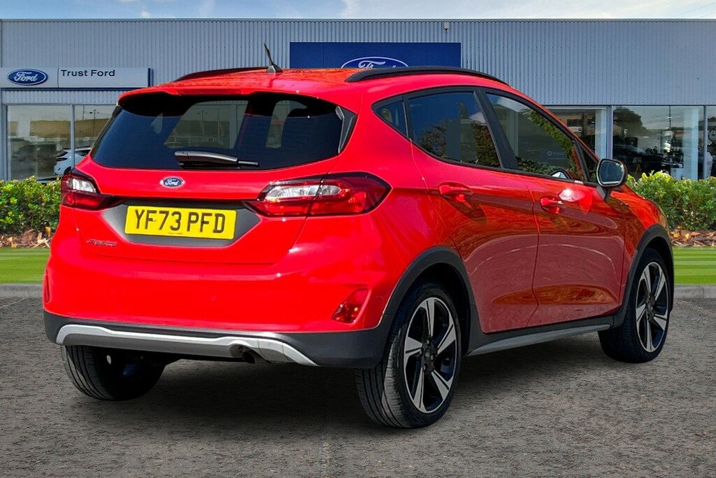 Ford Fiesta 1.0T Ecoboost Active Hatchback E YF73PFD Red #4