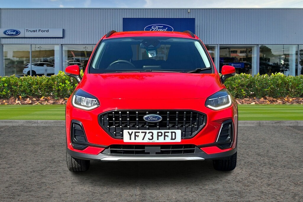 Ford Fiesta 1.0T Ecoboost Active Hatchback E YF73PFD Red #6