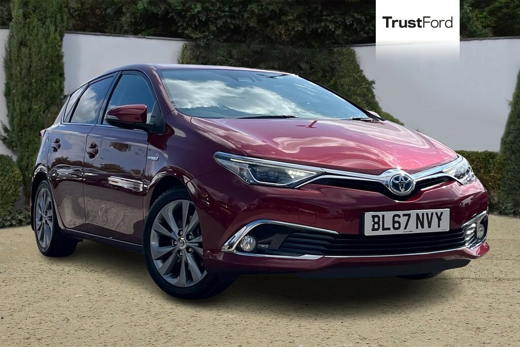 Toyota Auris 1.8 Vvt-h Excel Hatchback Hybrid Cvt Eu Red