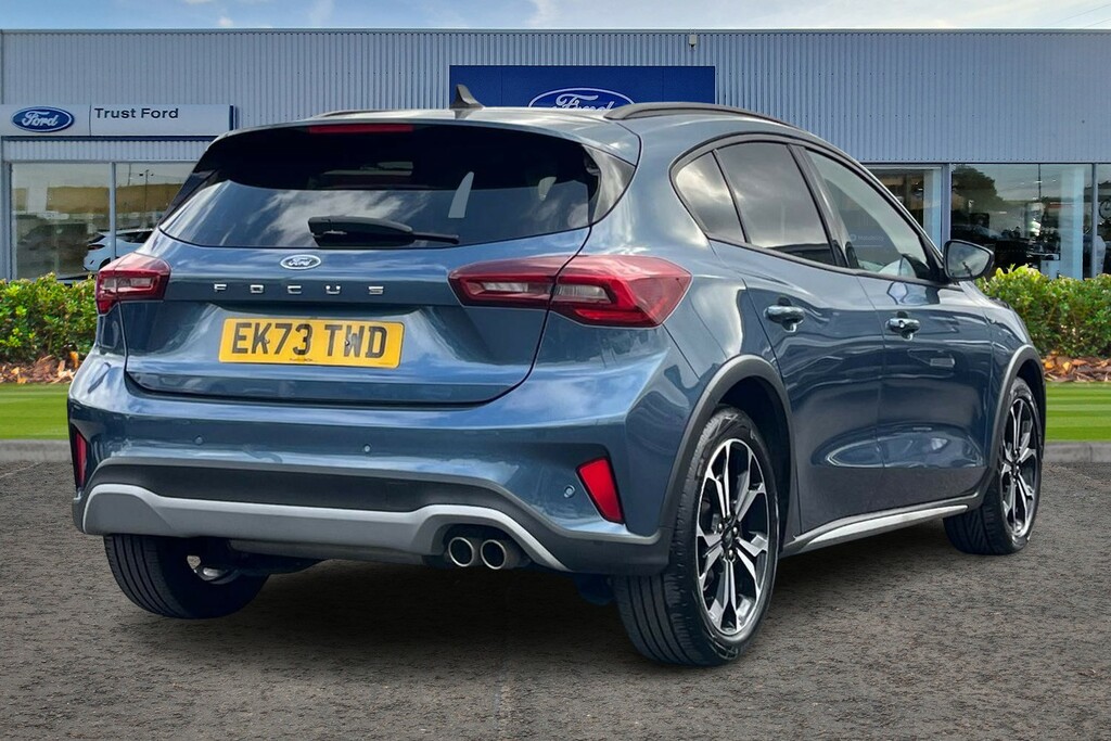 Ford Focus 1.0 Ecoboost Active X EK73TWD Blue #4