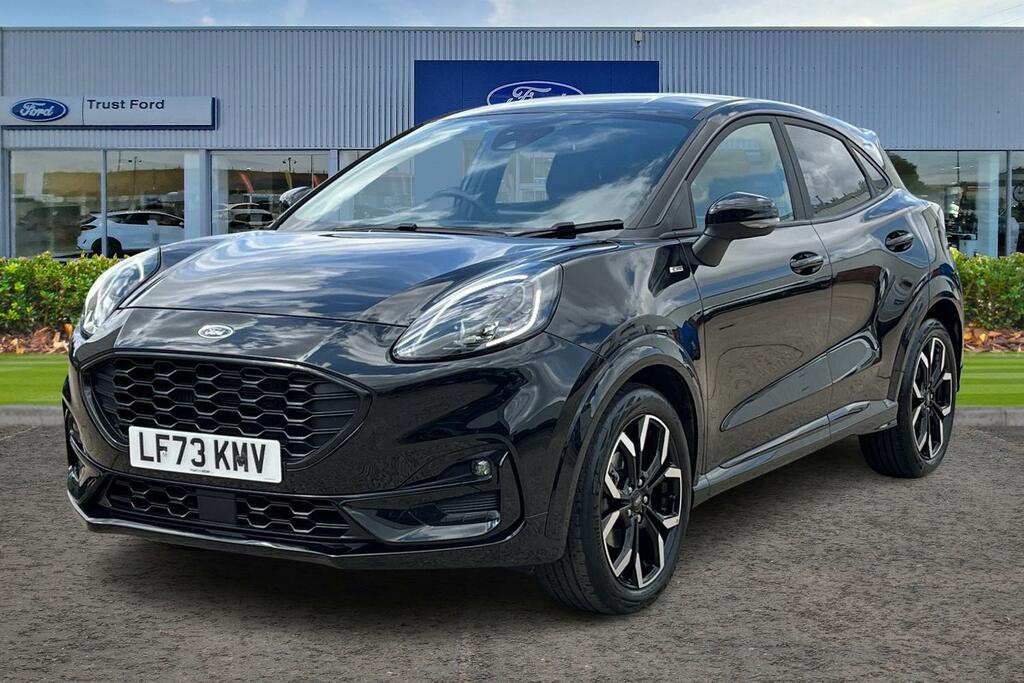 Ford Puma 1.0T Ecoboost Mhev St-line X Suv Hybrid LF73KMV Black #5