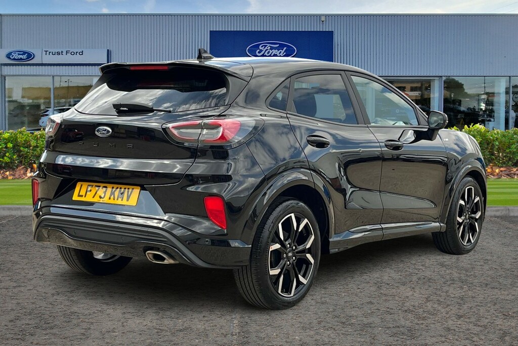Ford Puma 1.0T Ecoboost Mhev St-line X Suv Hybrid LF73KMV Black #4