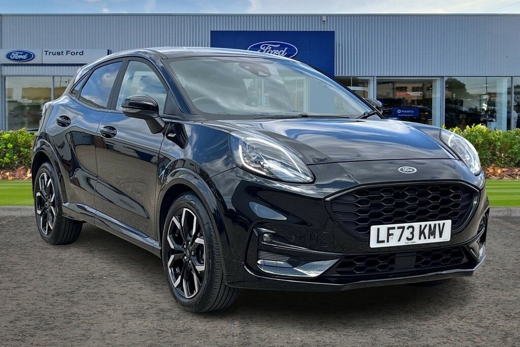 Ford Puma 1.0T Ecoboost Mhev St-line X Suv Hybrid Black