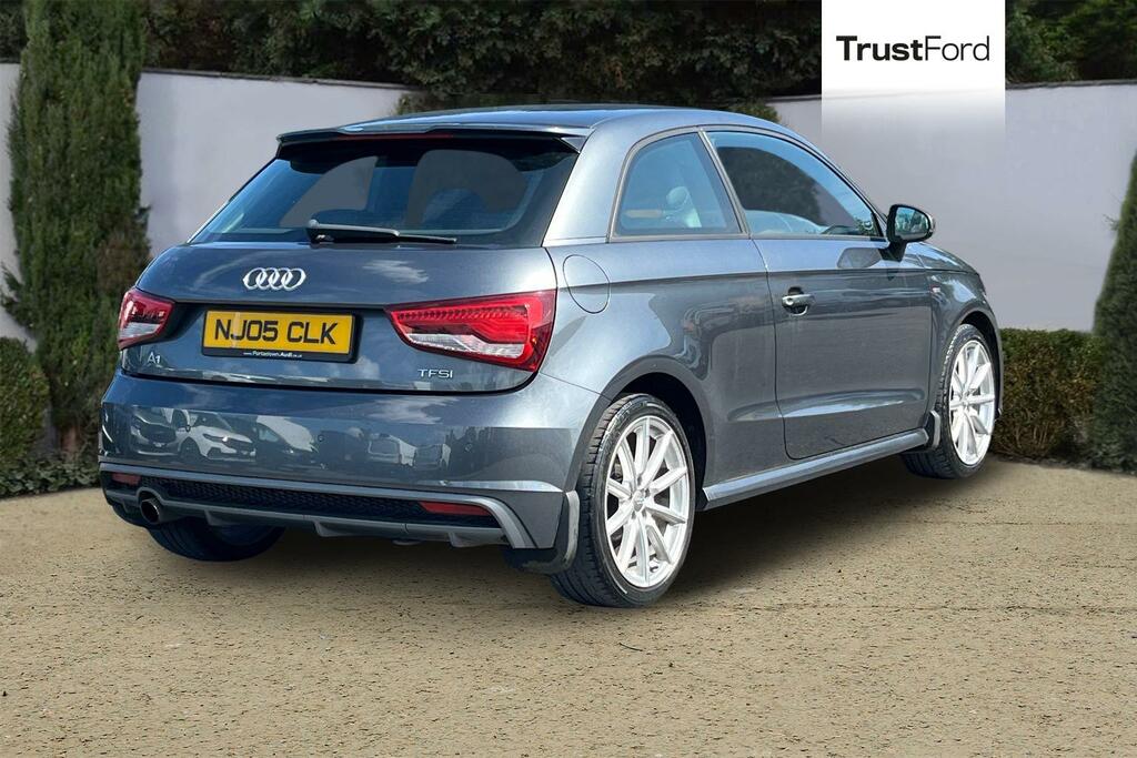 Audi A1 1.0 Tfsi S Line Nav NJ05CLK Grey #4
