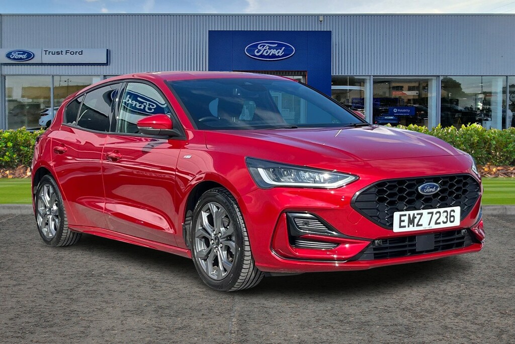 Ford Focus 1.0T Ecoboost Mhev St-line Hatchback Hy Red