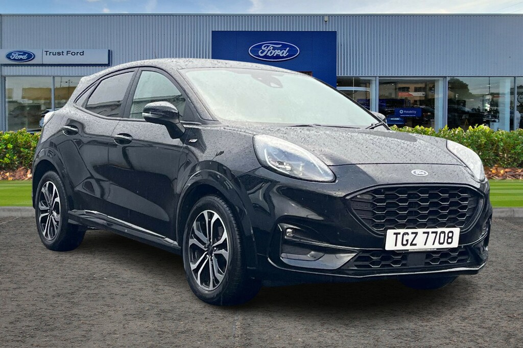 Ford Puma 1.0 Ecoboost Hybrid Mhev St-line Black