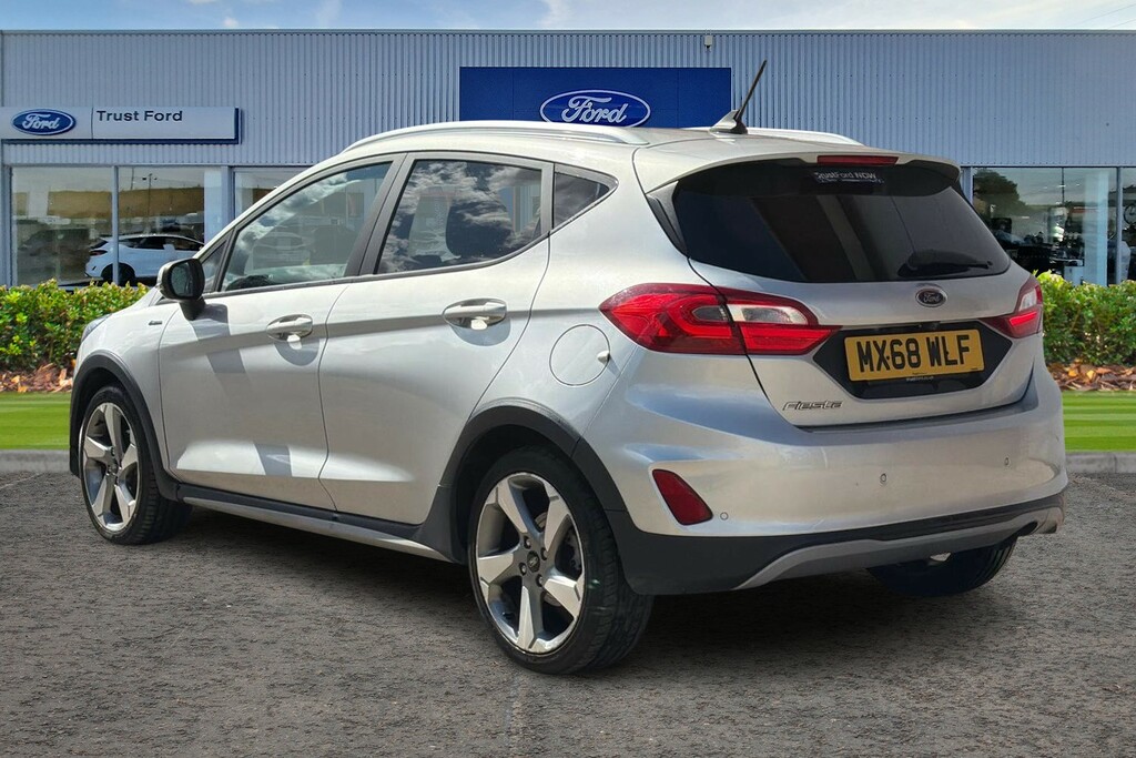 Ford Fiesta 1.0 Ecoboost 125 Active X MX68WLF Silver #2