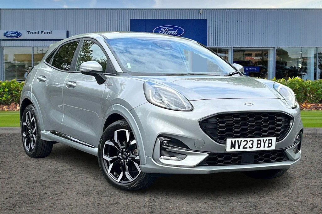 Ford Puma 1.0T Ecoboost Mhev St-line X Suv Hybrid Silver