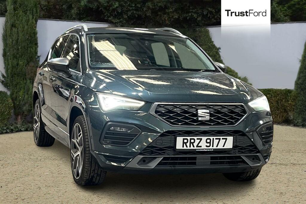 Seat Ateca 2.0 Tdi 150 Fr Sport 5Dr- Parking Sensors Green