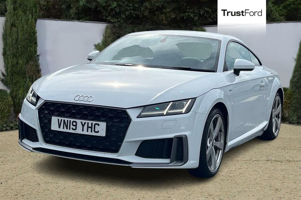 Audi TT 40 Tfsi S Line S Tronic Tech Pack- Parking S VN19YHC White #5