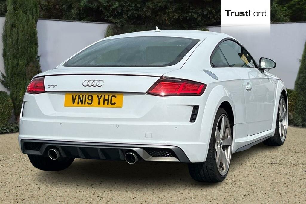 Audi TT 40 Tfsi S Line S Tronic Tech Pack- Parking S VN19YHC White #4