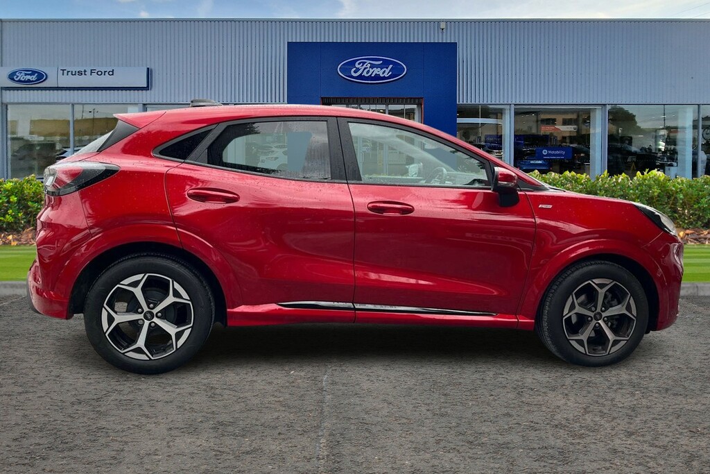 Ford Puma 1.0 Ecoboost Hybrid Mhev St-line 5Dr- Parking Sens FMZ4714 Red #3
