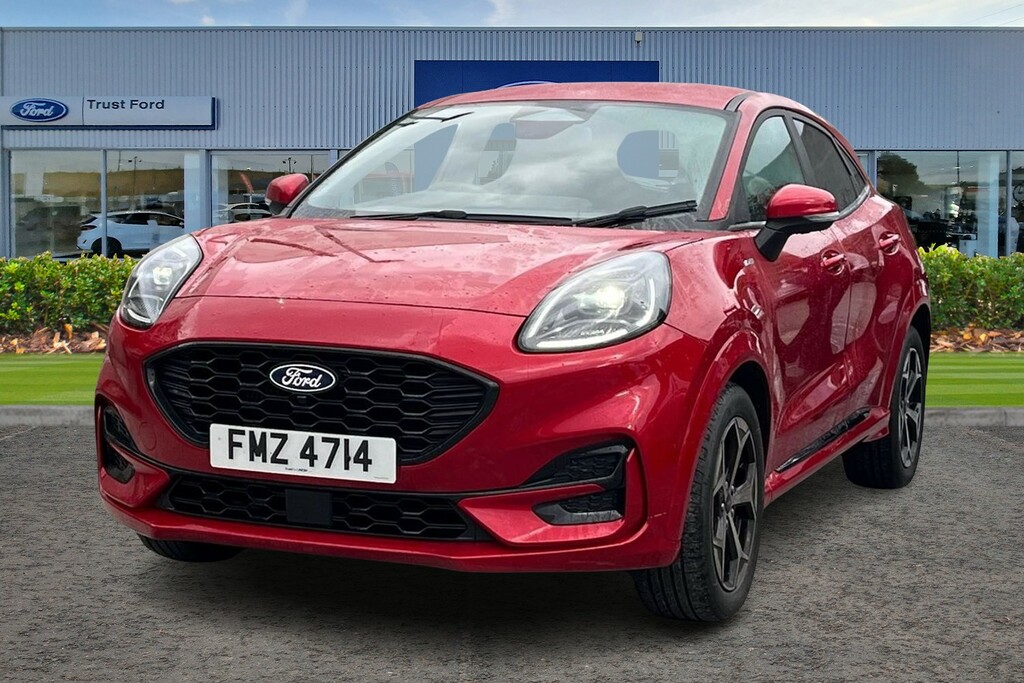 Ford Puma 1.0 Ecoboost Hybrid Mhev St-line 5Dr- Parking Sens FMZ4714 Red #5
