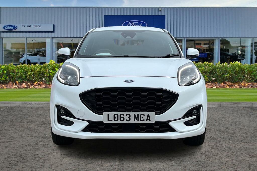 Ford Puma 1.0 Ecoboost Hybrid Mhev St-line 5Dr- Parking Sens LO63MCA White #6