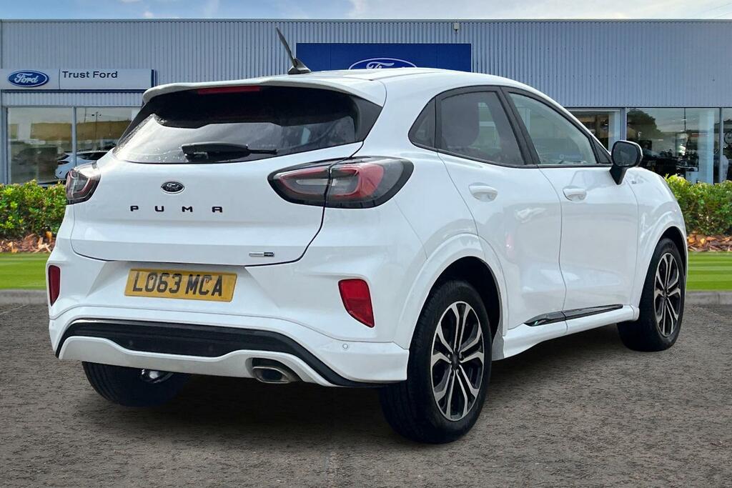 Ford Puma 1.0 Ecoboost Hybrid Mhev St-line 5Dr- Parking Sens LO63MCA White #4