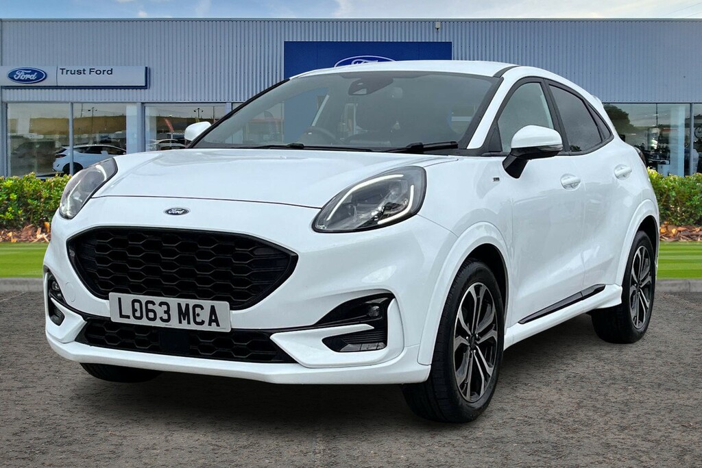 Ford Puma 1.0 Ecoboost Hybrid Mhev St-line 5Dr- Parking Sens LO63MCA White #5