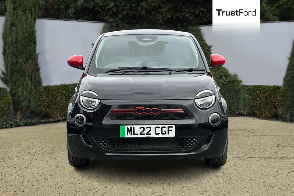 Fiat 500E 24Kwh Red Hatchback 95 Ps Black #6