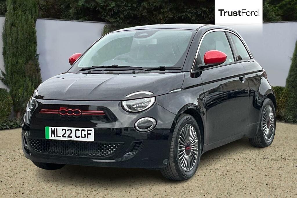 Fiat 500E 24Kwh Red Hatchback 95 Ps Black #5