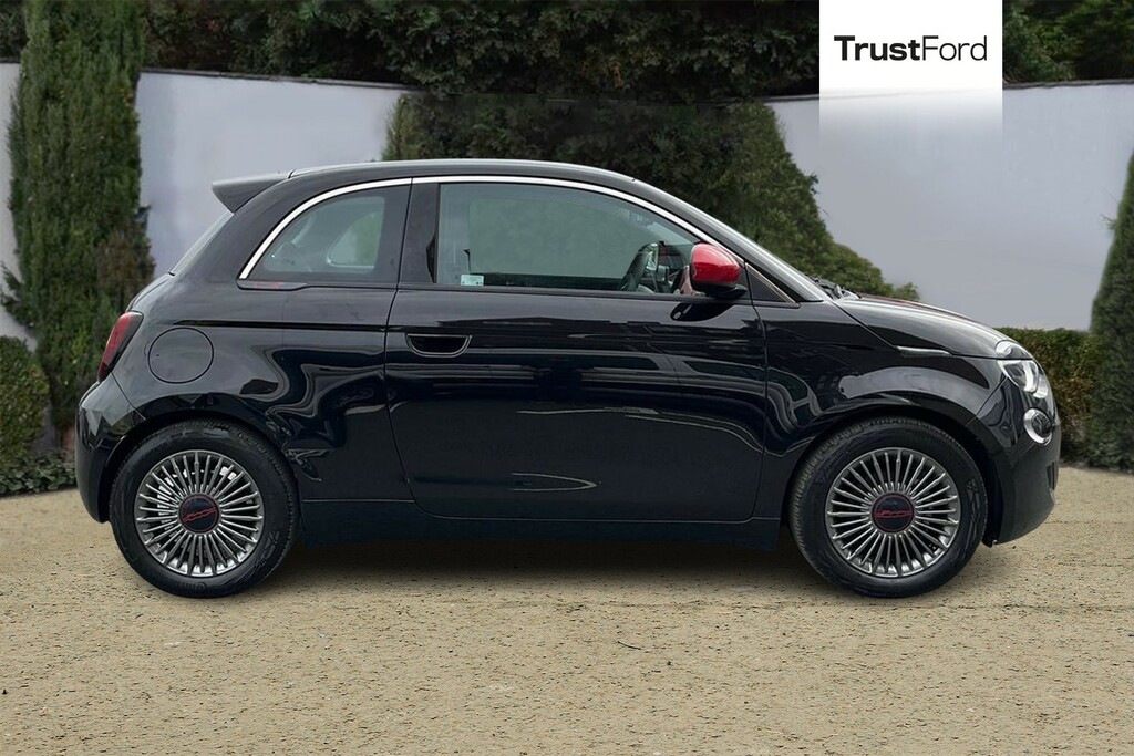Fiat 500E 24Kwh Red Hatchback 95 Ps Black #3