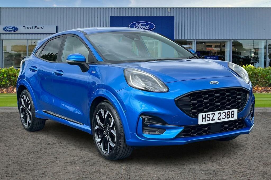 Ford Puma 1.0 Ecoboost Mhev St-line X Suv - Heated Seats Blue