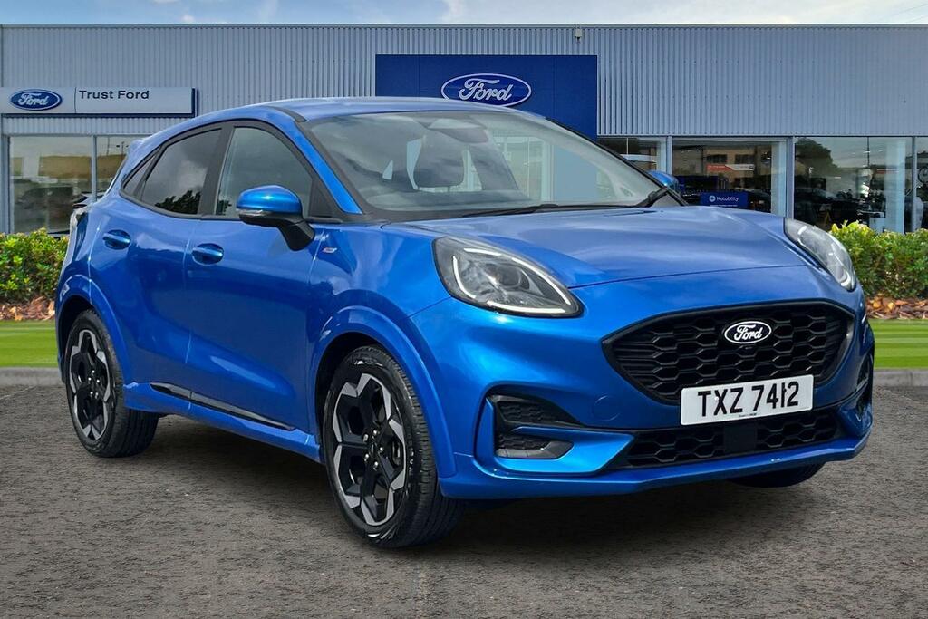 Ford Puma 1.0 Ecoboost Hybrid Mhev St-line X - Reversing Blue