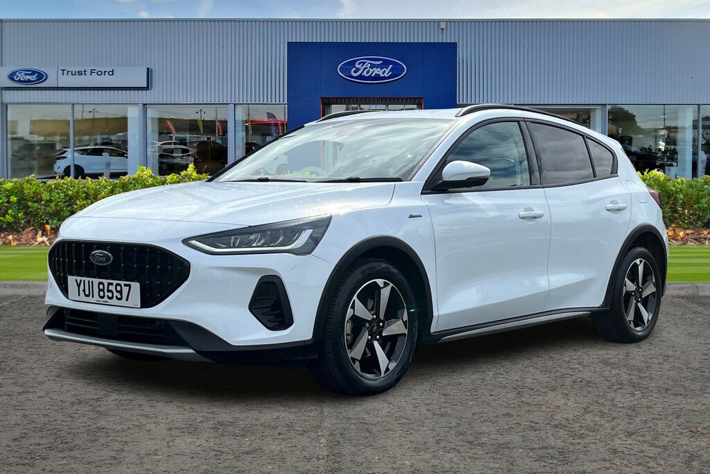 Ford Focus 1.0T Ecoboost Active Hatchback E YUI8597 White #5