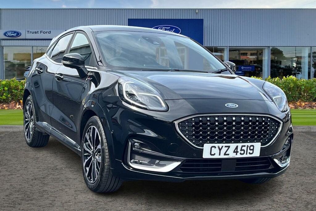 Ford Puma 1.0 Ecoboost Hybr Mhev 155 St-line Vignale Dct Black
